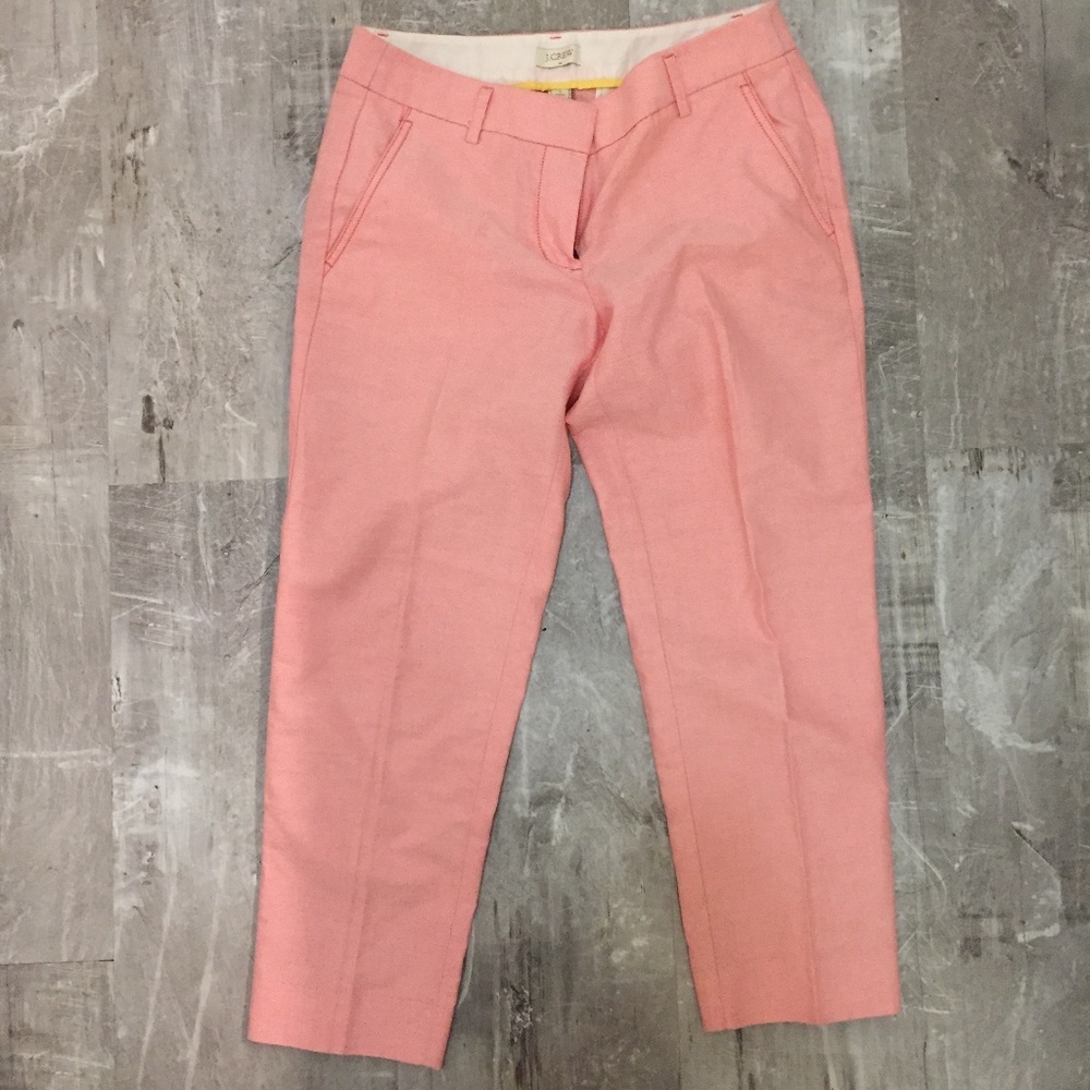 J Crew Salmon Trousers